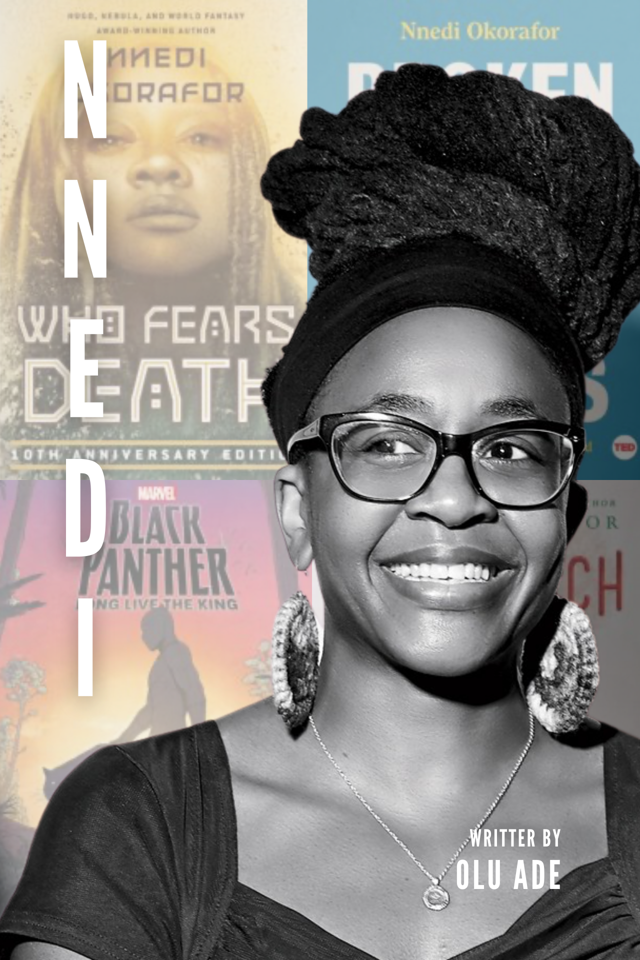 Profile Feature Image of Nnedi Okarofor Compilation by Mobanle. Image of Nnedi Okarofor. Photo Credit: Nnedi.com/Colleen Durkin