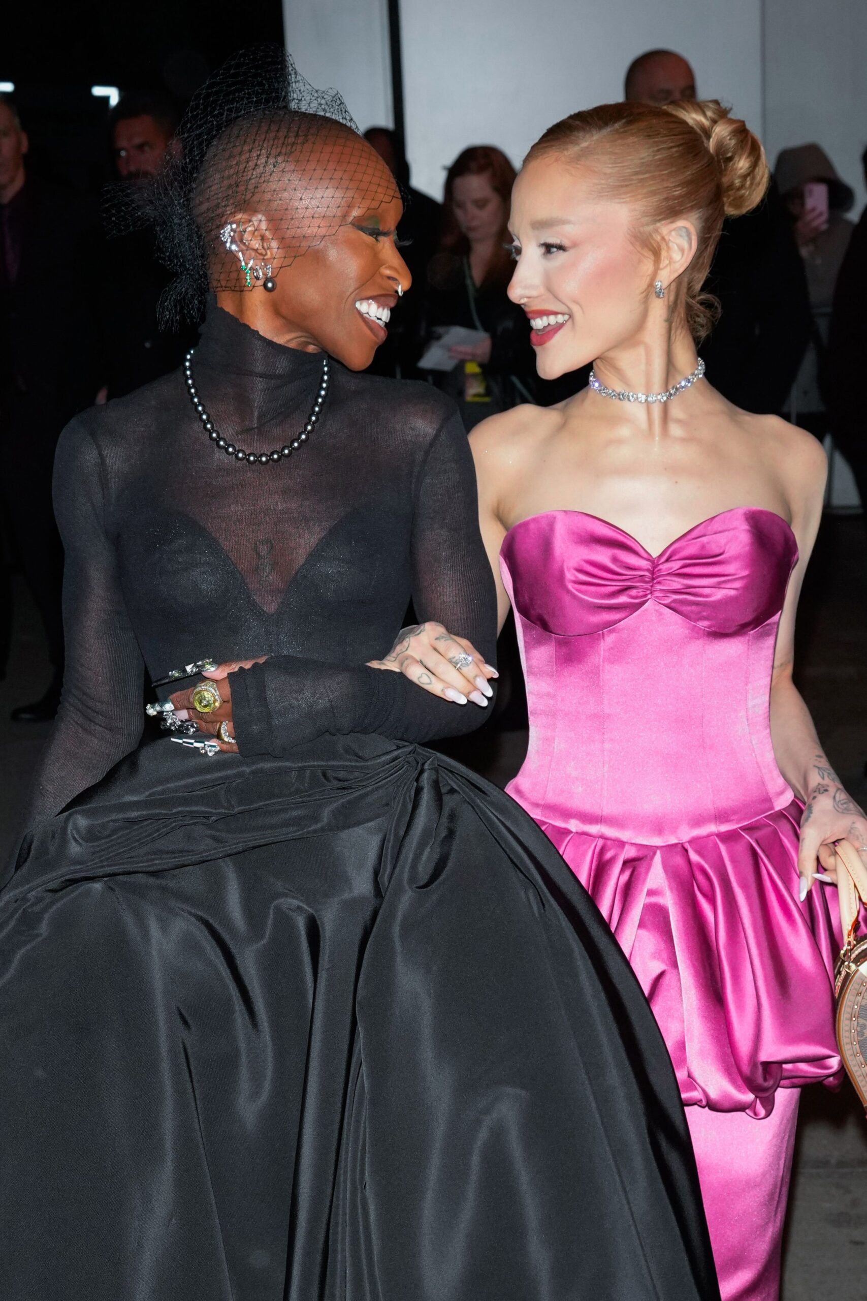 Cynthia Erivo and Ariana Grande at A Wicked (2024) Event.